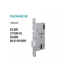 Abloy PACKAGE-5E Electric Lock Package 5E, 65mm Backset